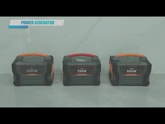 MPPT الشمسية تحكم المحمولة محطة الطاقة النسخ الاحتياطي بطارية ليثيوم إخراج الجهد 110V 220V