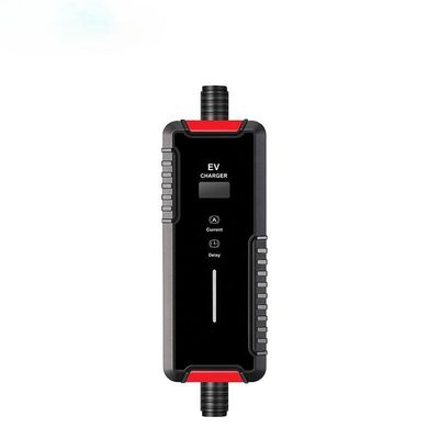 نوع 2 كومة شحن كهربائية محمولة 16A شاحن سيارة كهربائي ذكي بتيار متردد IEC 62196
