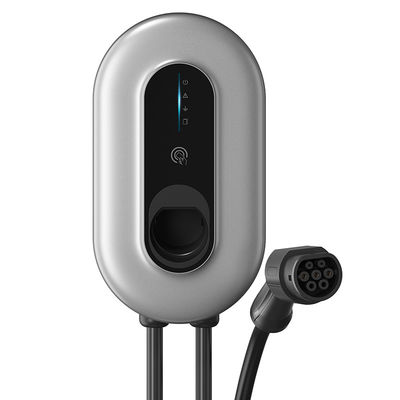 شاحن متنقل من النوع 2 Wallbox EV ، محطة شحن كهربائية للسيارات 3000 فولت من النوع 2 7.36 KW