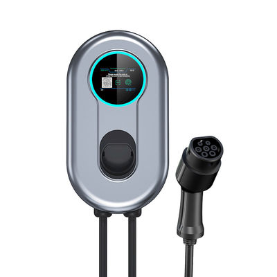 11.04KW 3 Phase Type 2 EV Charger Wallbox محطة شحن السيارة الكهربائية السريعة والمريحة