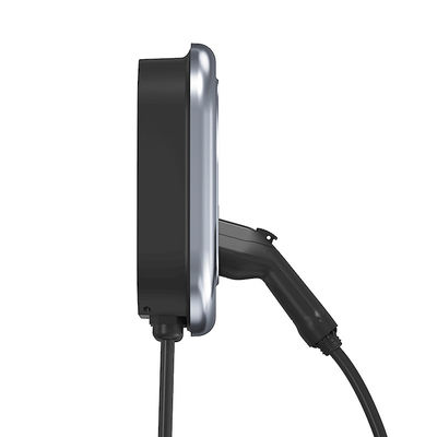 النوع 1 EV Charger 40A Charging Station 9.6KW Wallbox Level2 شاحن السيارة الكهربائية مع شاشة LCD