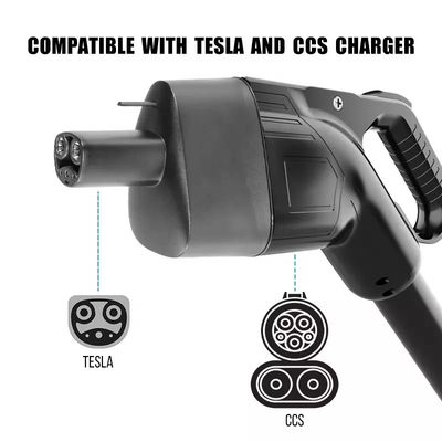 175KW CCS1 محول استبدال الشاحن الفائق لطراز تسلا S / X / 3 / Y IP55 CCS كومبو 1 إلى TPC محول الشحن