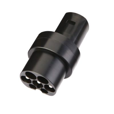 Type2 إلى Tesla Charging Adapter 80 Amp 250V AC لحماية شاحن السيارة الكهربائية IP55