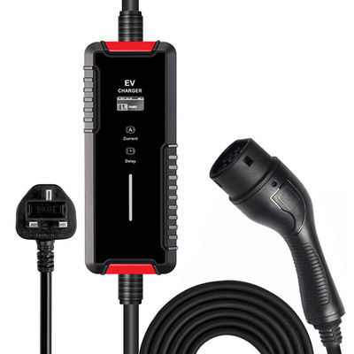 32A Type 2 شاحن EV محمول AC 200V-250V محطة شحن السيارة الكهربائية