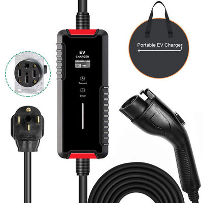 7KW EV شاحن سيارة من النوع 2 الطاقة الجديدة لشحن المركبات كومة AC للاستخدام المنزلي القابل للتعديل