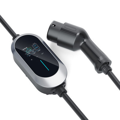 16A Home EU Portable EV Cahrger محطة شحن كهربائية ذكية للمركبة السريعة CE ، RoHS ، IP65