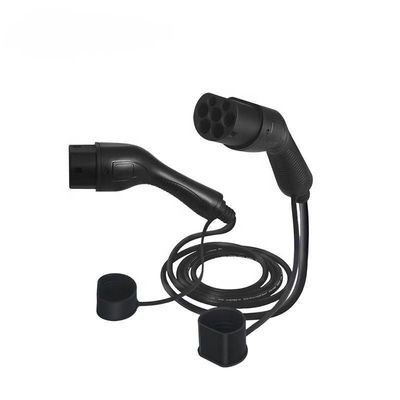 16A 3 Phase Type 2 To Type 2 EV Charging Pile Cable Portable 11 Kw كبل شاحن سيارة كهربائي