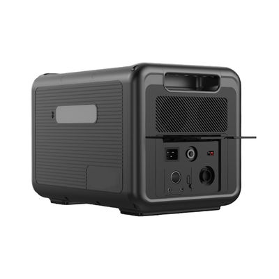 AC 1200W مدخلات محطة طاقة محمولة ، مولد للطاقة الشمسية مع لوحة للطاقة الشمسية شاشة LCD متوفرة