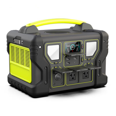 شاشة LCD 1000W المحمولة مولد للطاقة الشمسية مع تردد إخراج 50/60 هرتز