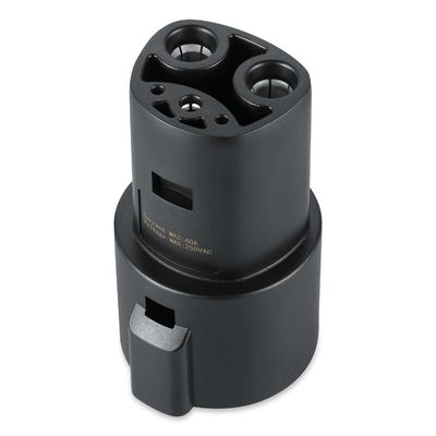 محول شاحن شحن 250 فولت تيار متردد لسيارة تسلا موديل 3 / Y / S / X SAE J1772 60Amp