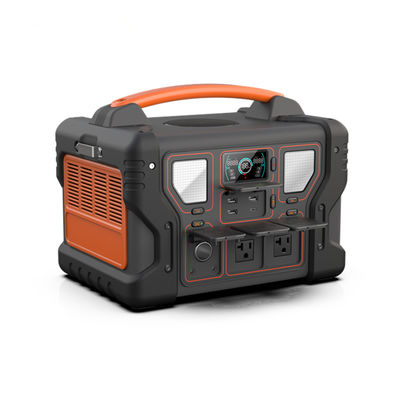 مولد طاقة محمول 300/500/700/1000 وات Solor Power Supply في حالات الطوارئ مزود بشاشة LCD