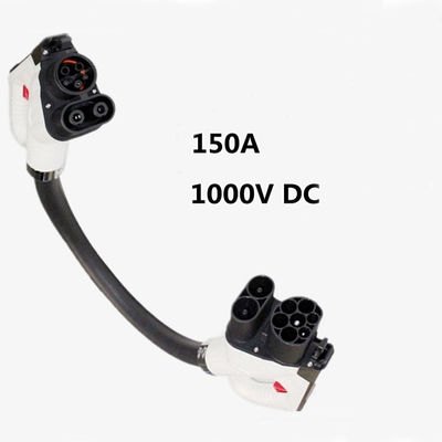 150A 1000V DC EVSE CCS2 إلى CCS1 محول شحن السيارة محول وصلة شحن EV